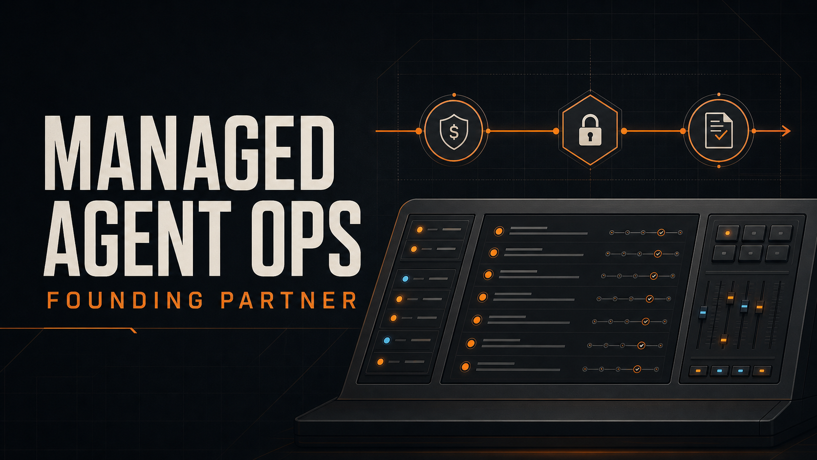 Managed Agent Ops control plane with spend, approval, and audit checkpoints